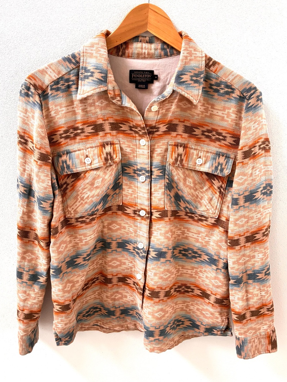 Pendleton Coastline Overshirt 100% Cotton (Sm) - Picture 5 of 11